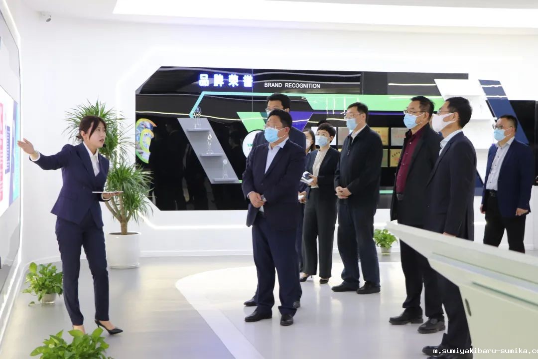 青岛市民营经济发展局郭振栋局长一行莅临taptap正网督导调研